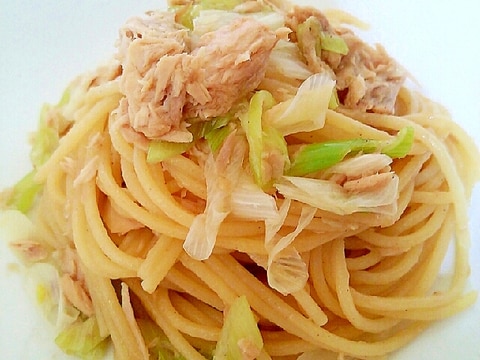 材料これだけで美味 長ネギとツナの和風パスタ レシピ 作り方 By あ ち0024 楽天レシピ 材料これだけで美味 長ネギとツナの和風パスタ レシピ 作り方 By あ ち0024 楽天レシピ